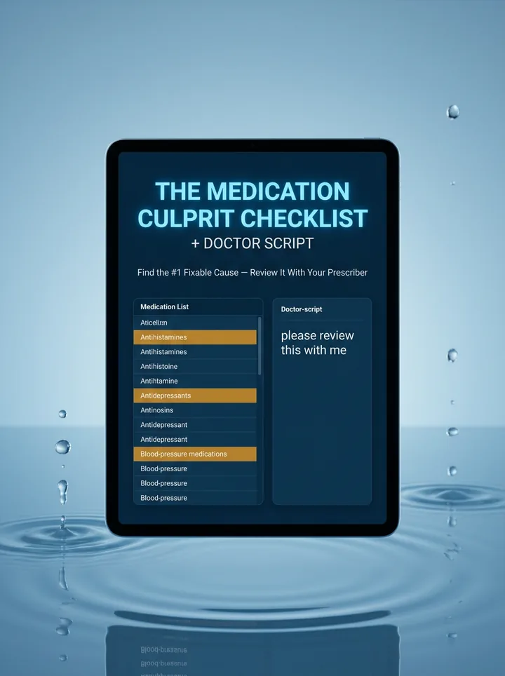 The 5-Minute Medication Culprit Check™ + Doctor Script