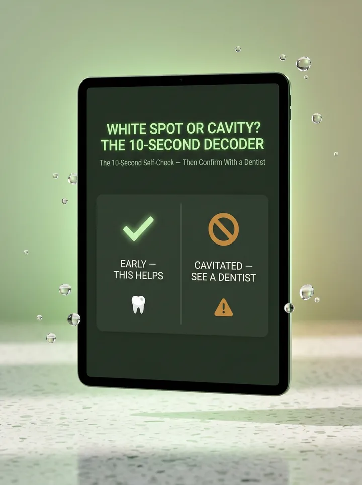 White Spot or Cavity? The 10-Second Decoder™