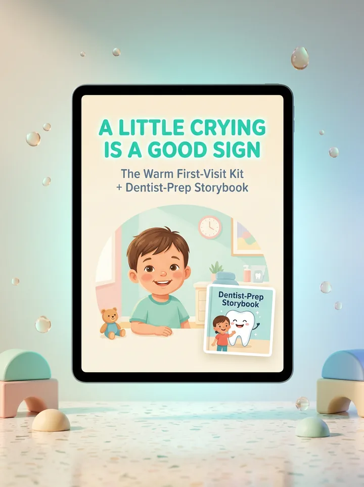 A Little Crying Is a Good Sign: The Warm First-Visit Kit (+ Storybook)
