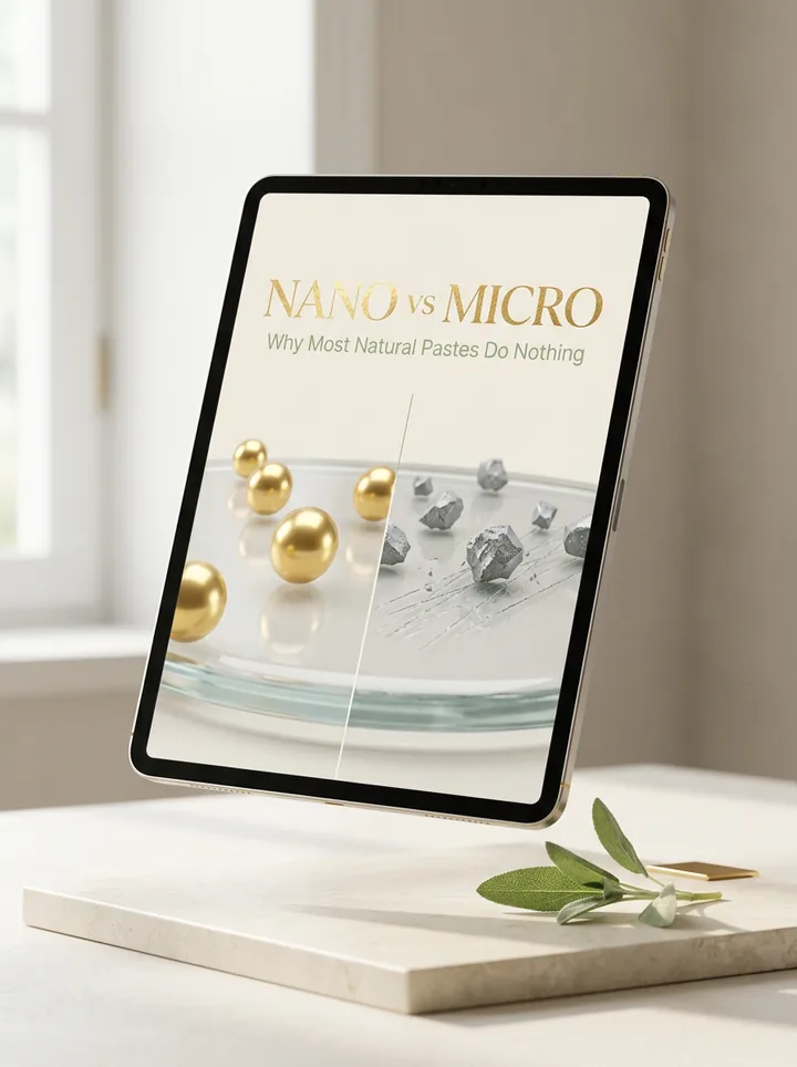 Nano vs Micro: Why Most Natural Pastes Do Nothing