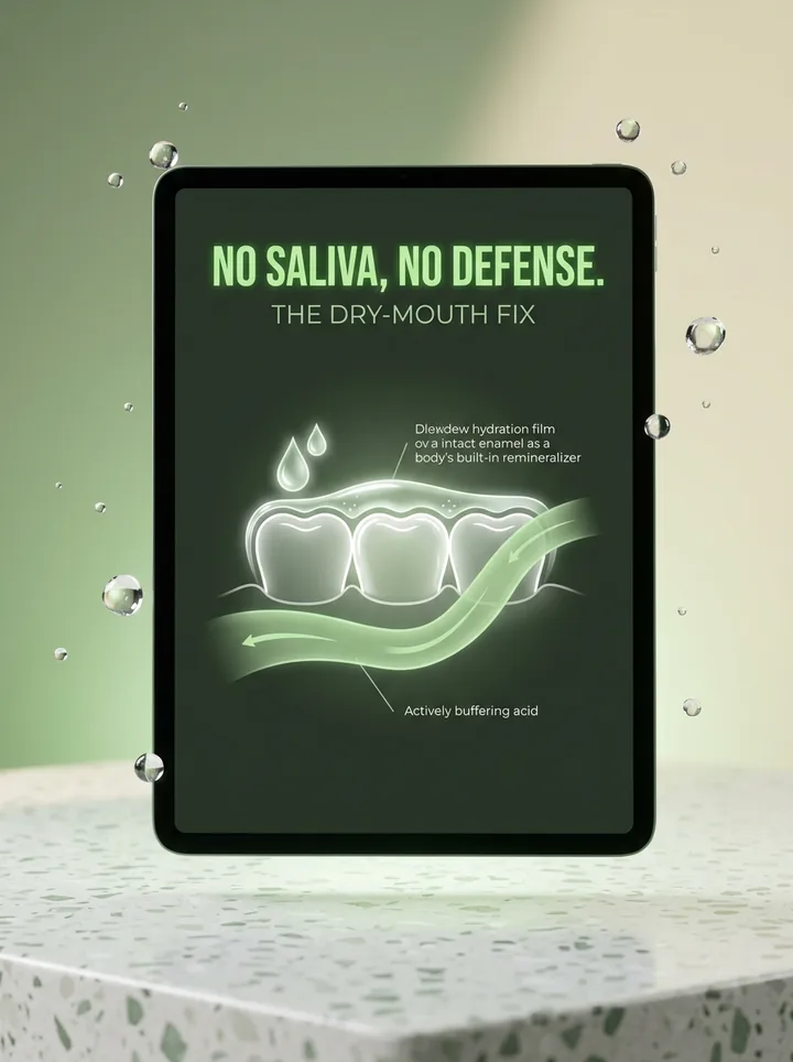 No Saliva, No Defense: The Dry-Mouth Fix