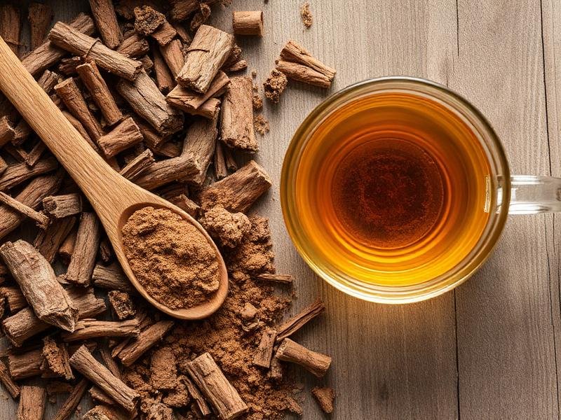 THE "SLIPPERY ELM" TEA