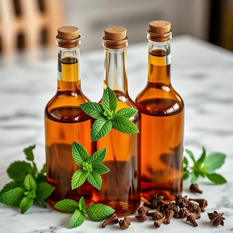 THE "LIQUID FLOSS" RECIPE: "ESSENTIAL OIL BLEND"