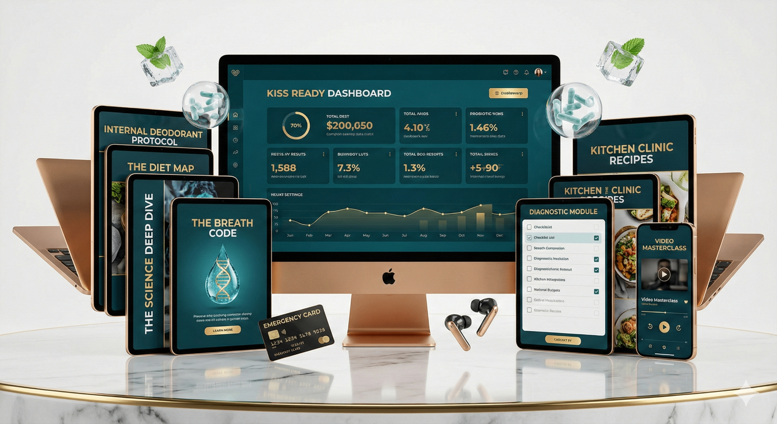 KISS READY™ Complete System Dashboard