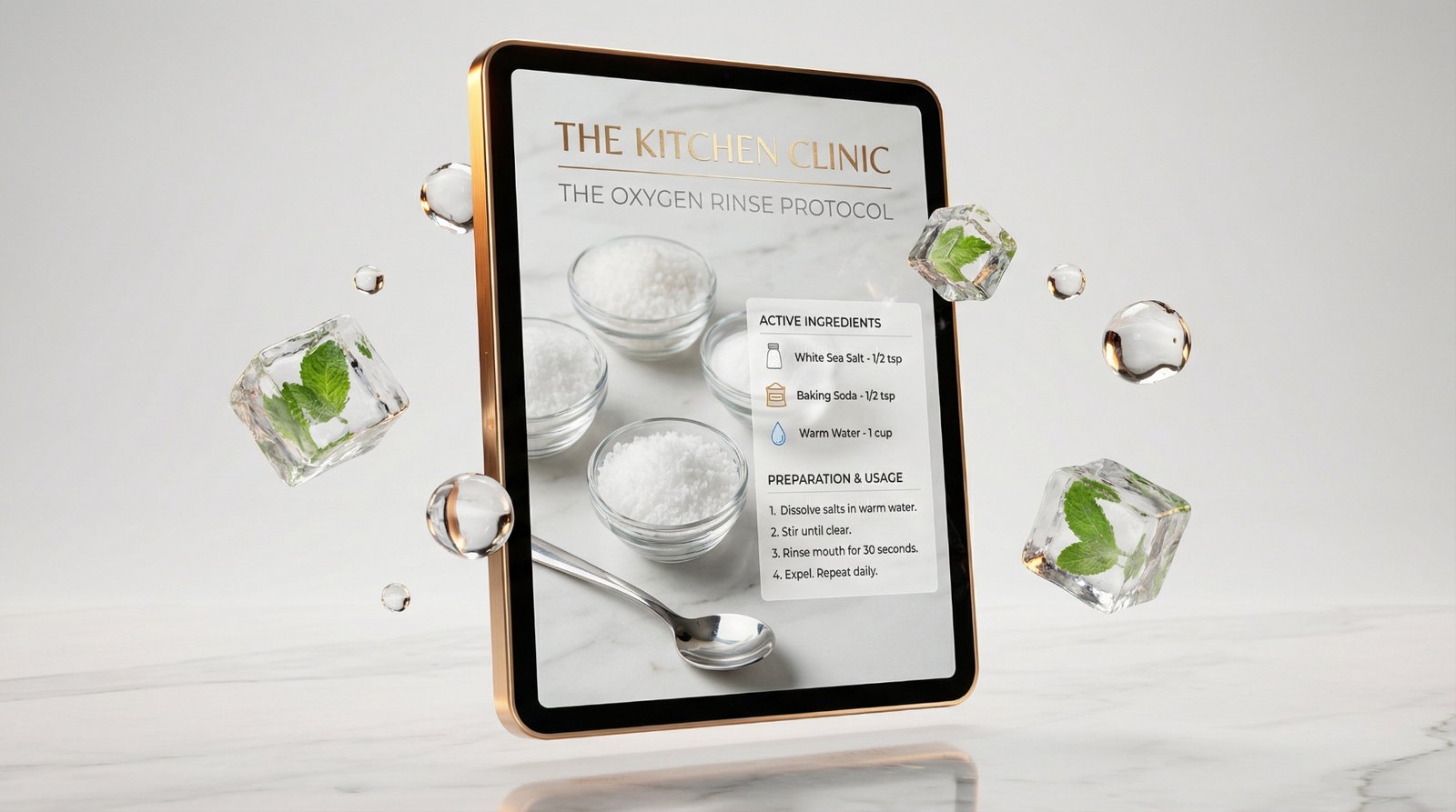 The Kitchen Clinic — The Oxygen Rinse Protocol