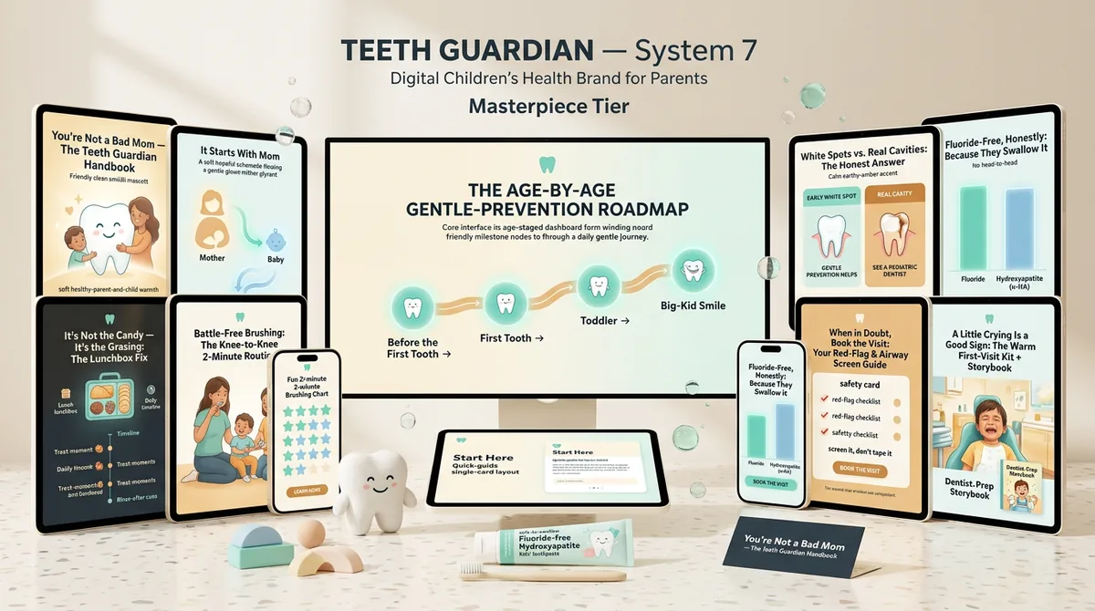 Teeth Guardian — the complete 10-component pediatric library